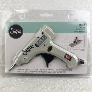 Sizzix Gray Mini Corded Electric Craft Glue Gun—Designed for 7mm Glue Sticks NWT